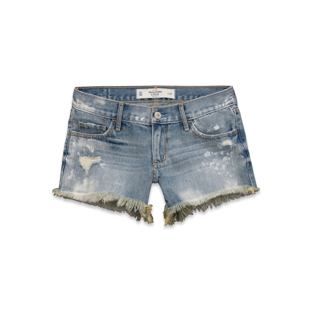 Womens A&F Midi Length Shorts