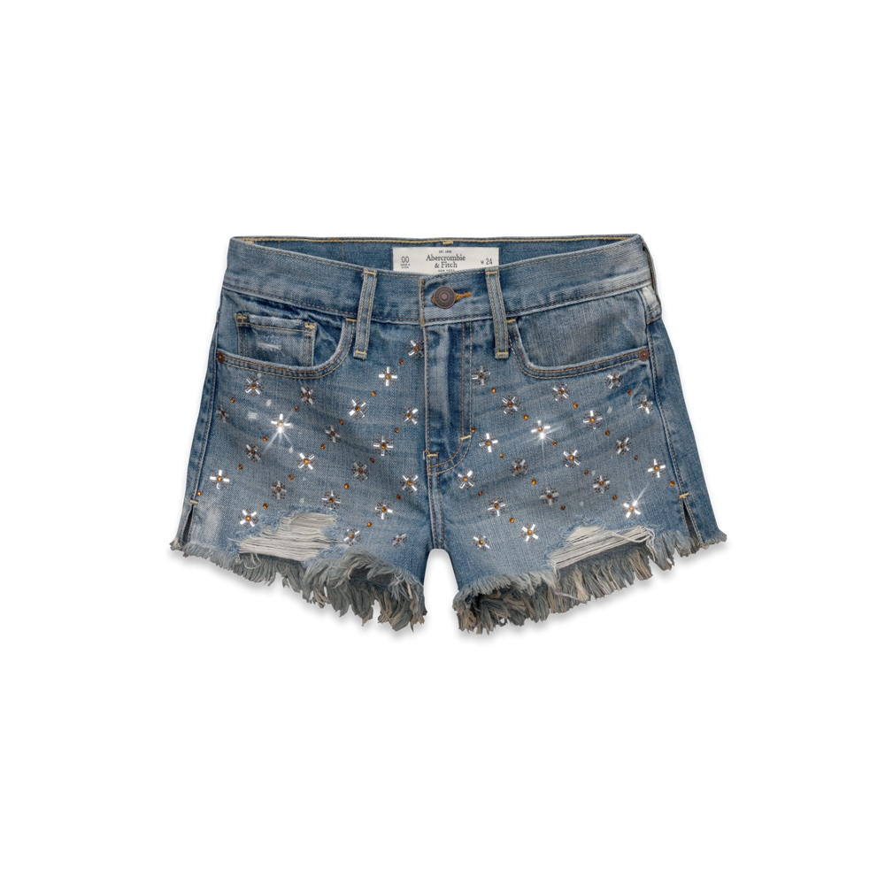 Womens A&F High Rise Shorts