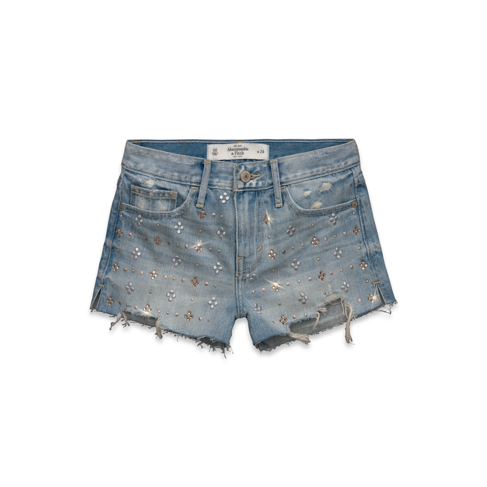 Womens A&F High Rise Shorts
