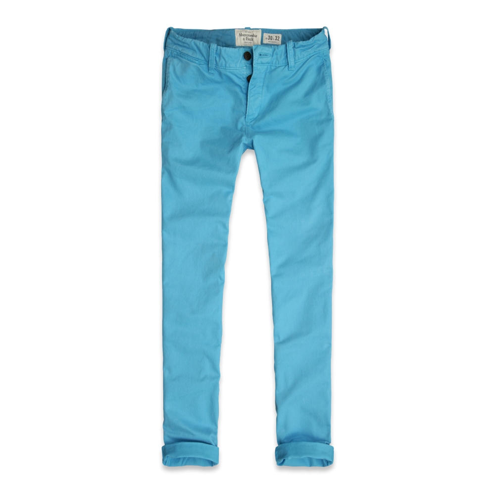 Mens A&F Skinny Chinos