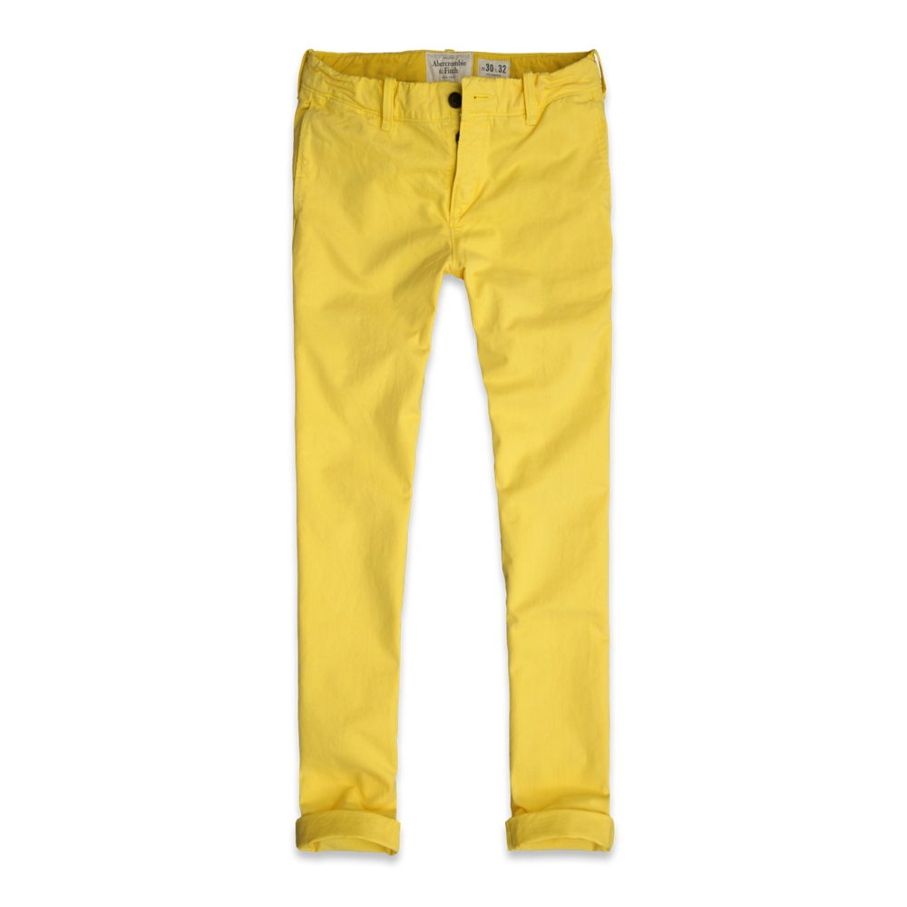 Mens A&F Skinny Chinos