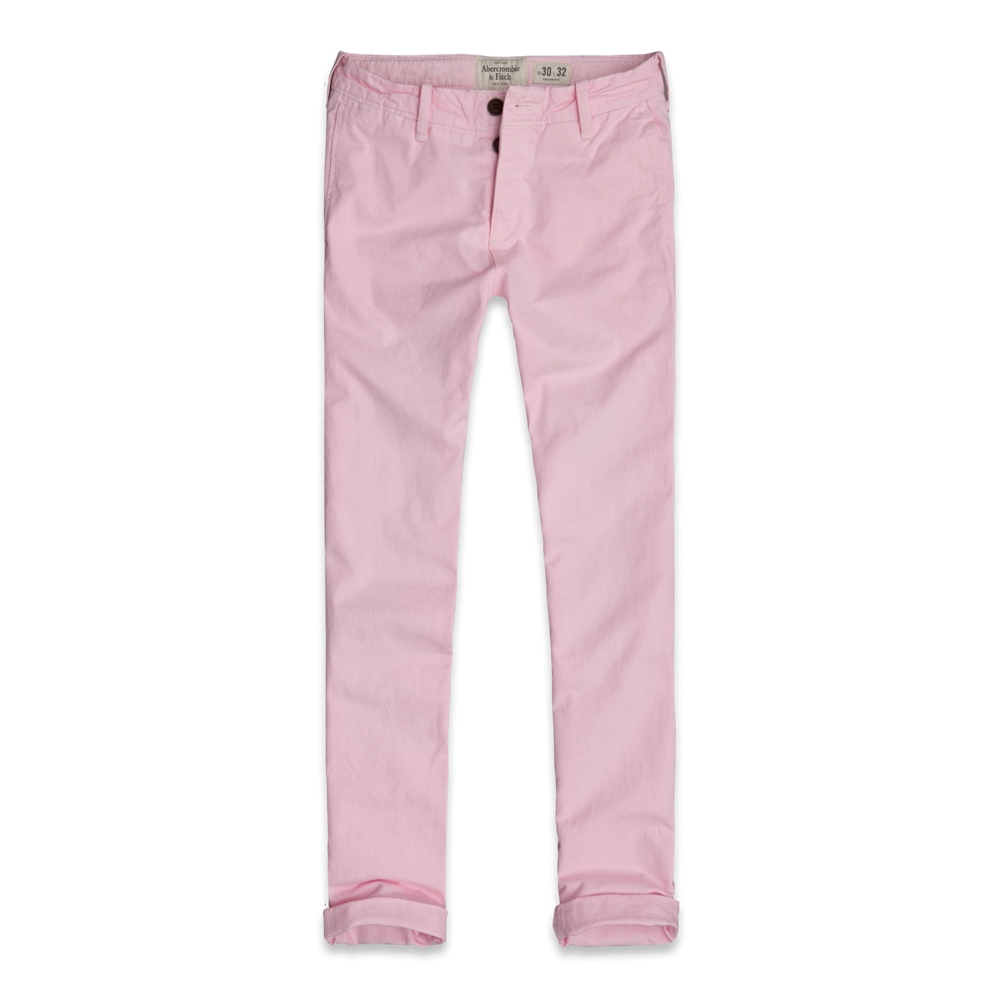 Mens A&F Skinny Chinos
