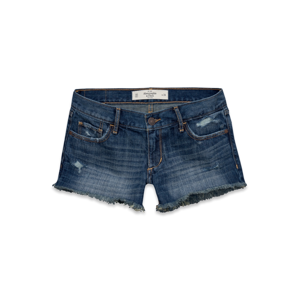 Womens A&F Midi Length Shorts