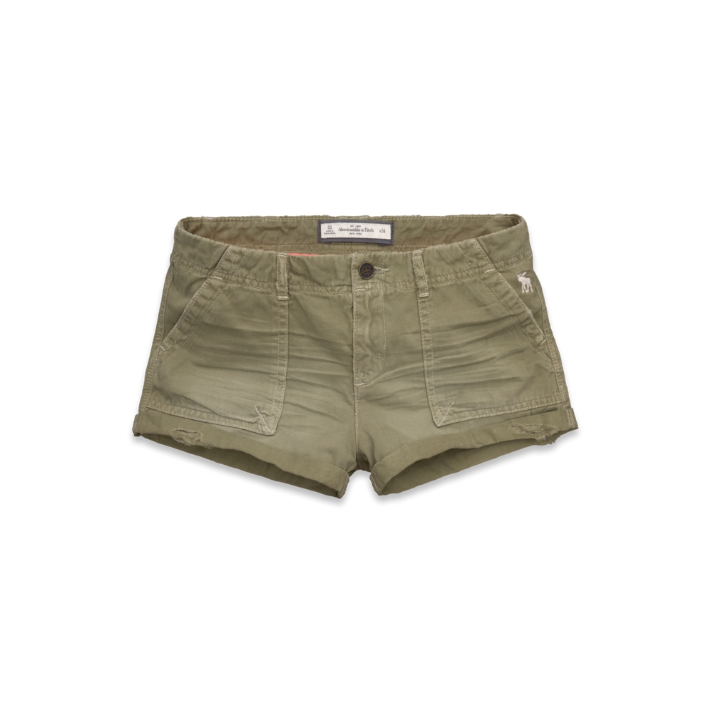 Womens A&F Low Rise Shorts