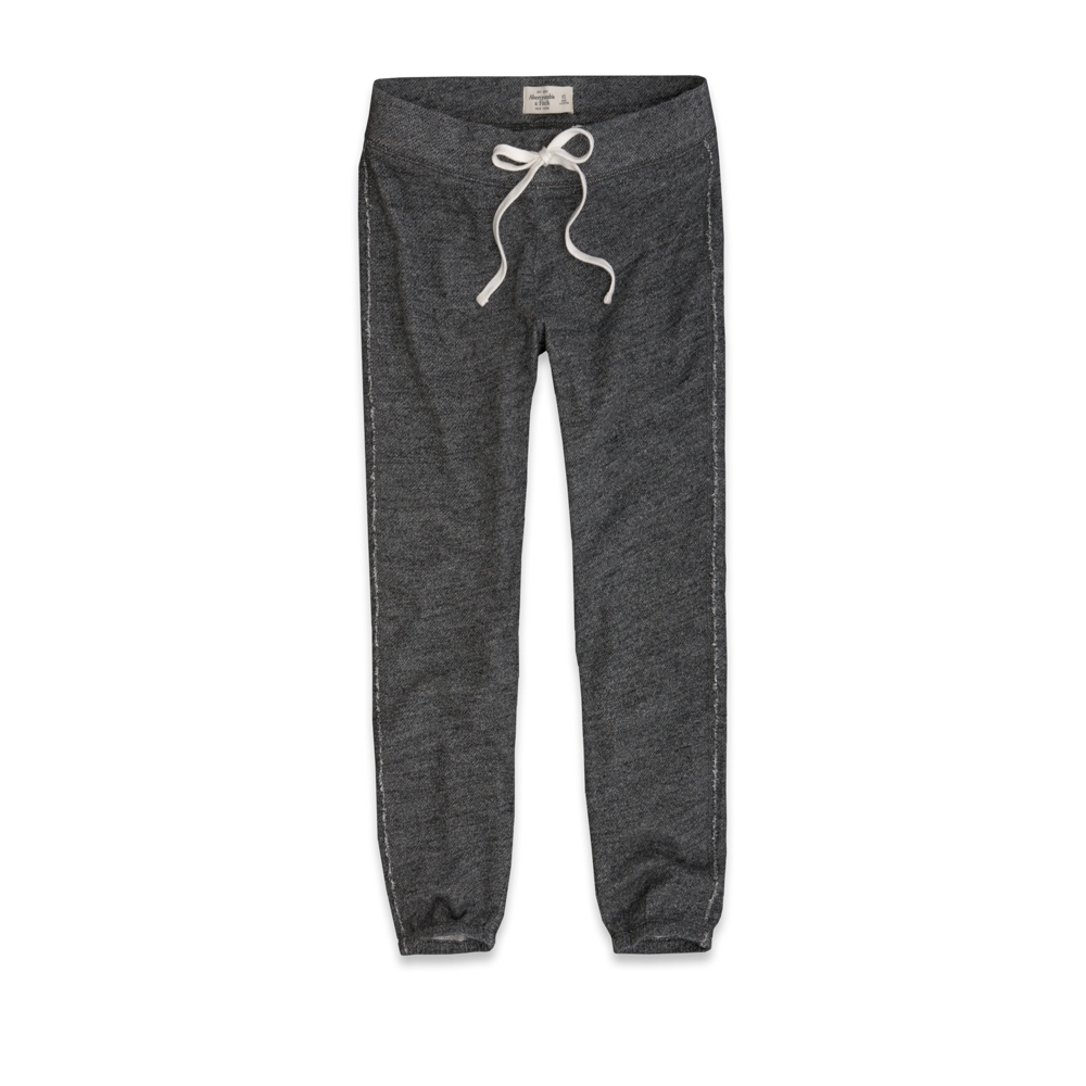 Womens A&F Banded Cropped Sweatpants