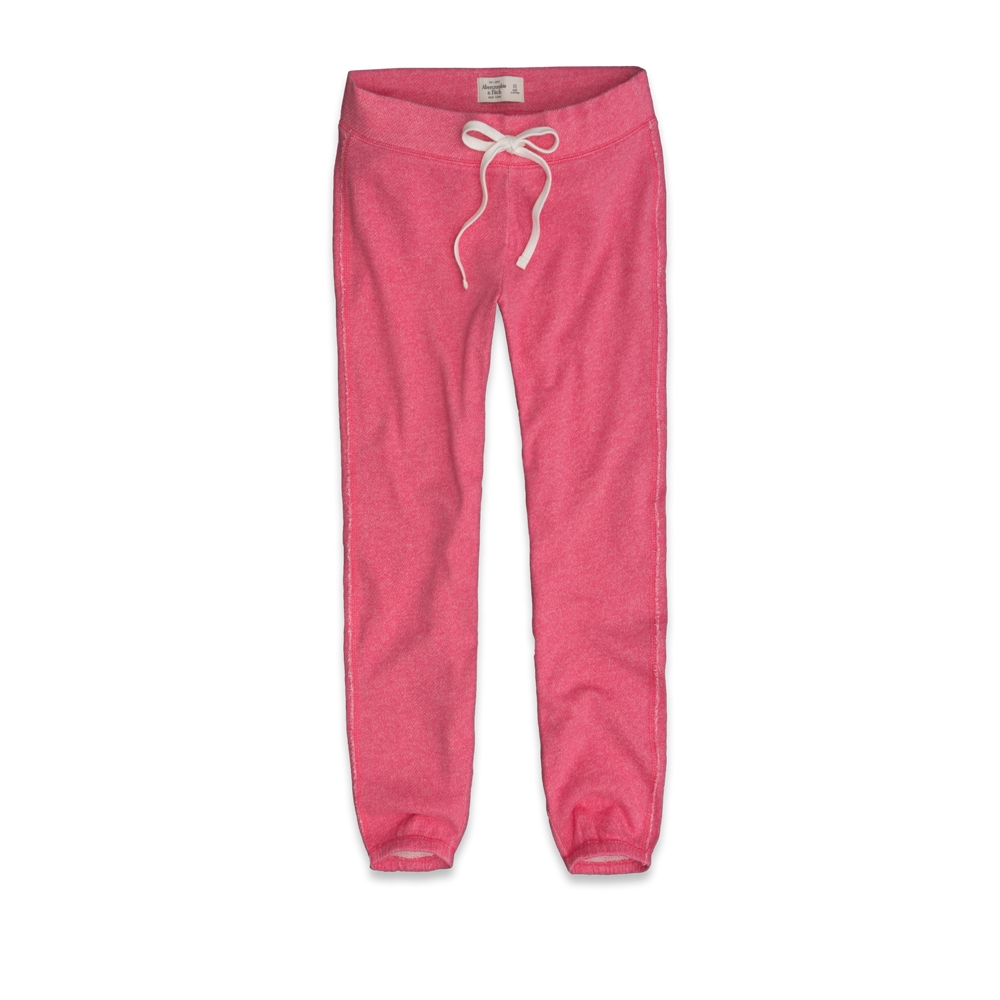 Womens A&F Banded Cropped Sweatpants