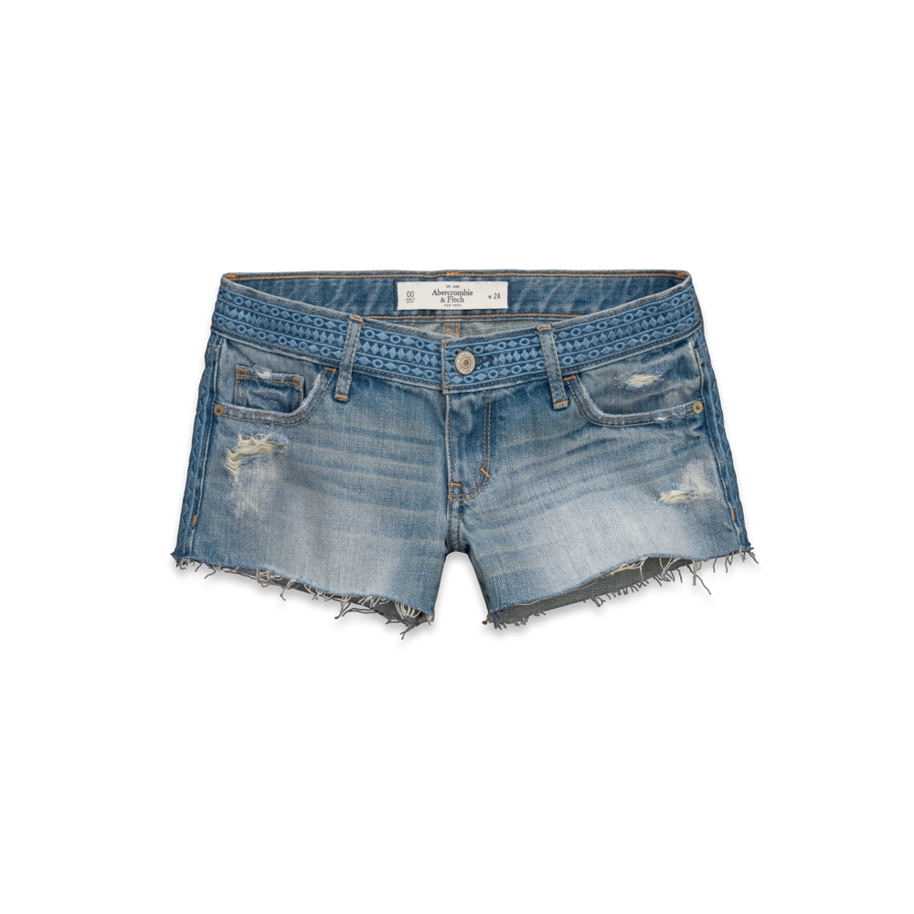 Womens A&F Low Rise Shorts