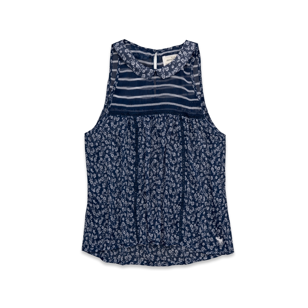 Womens Codie Chiffon Tank