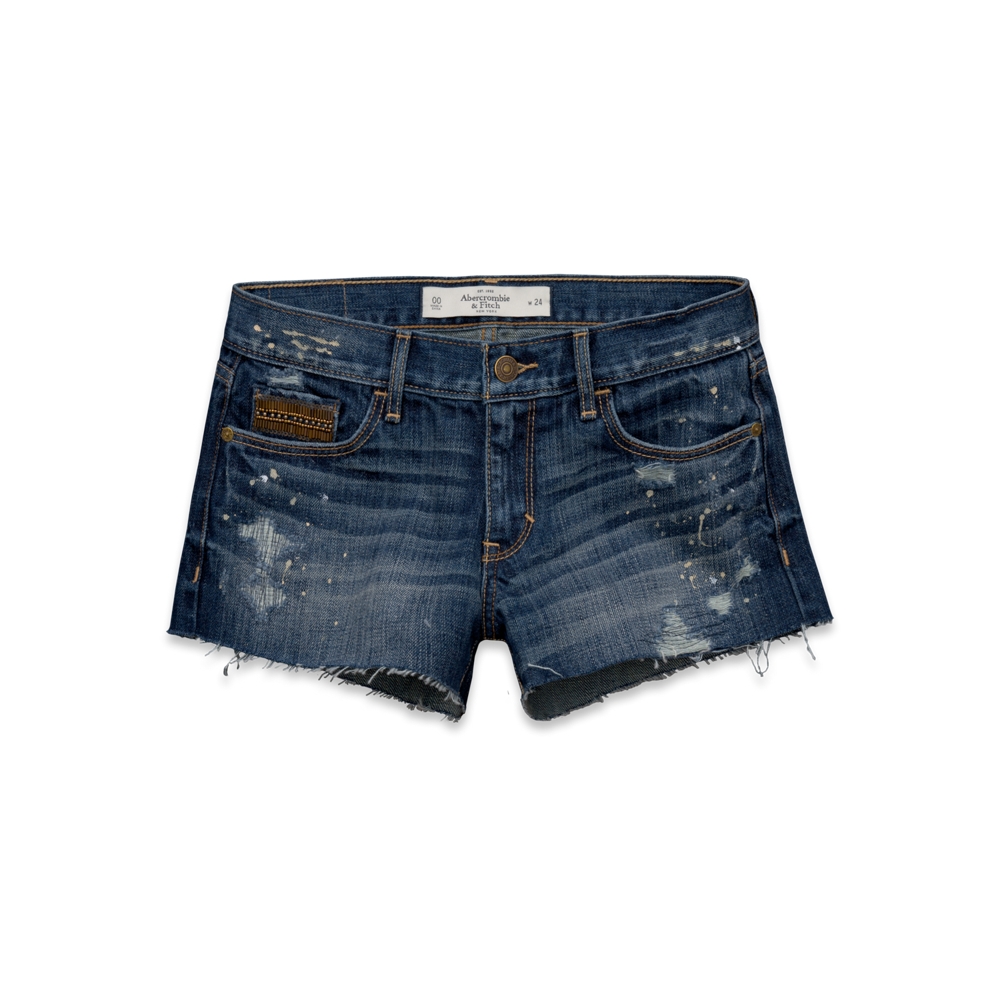 Womens A&F Mid Rise Shorts