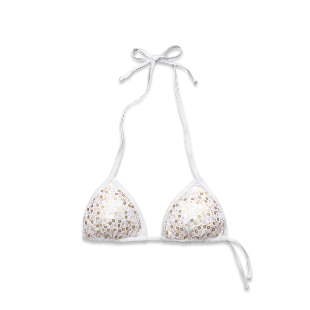 Womens Kylie Embellished Swim Top