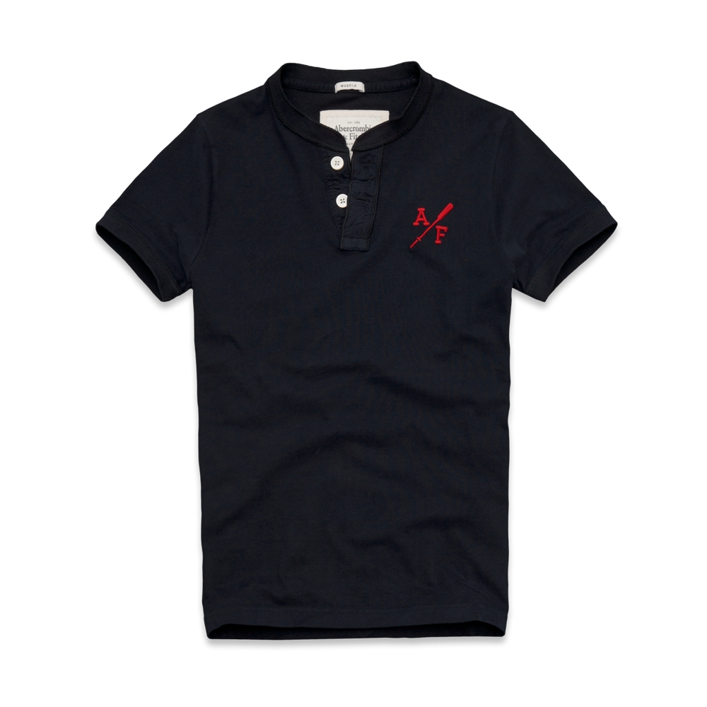 Mens Opalescent River Henley