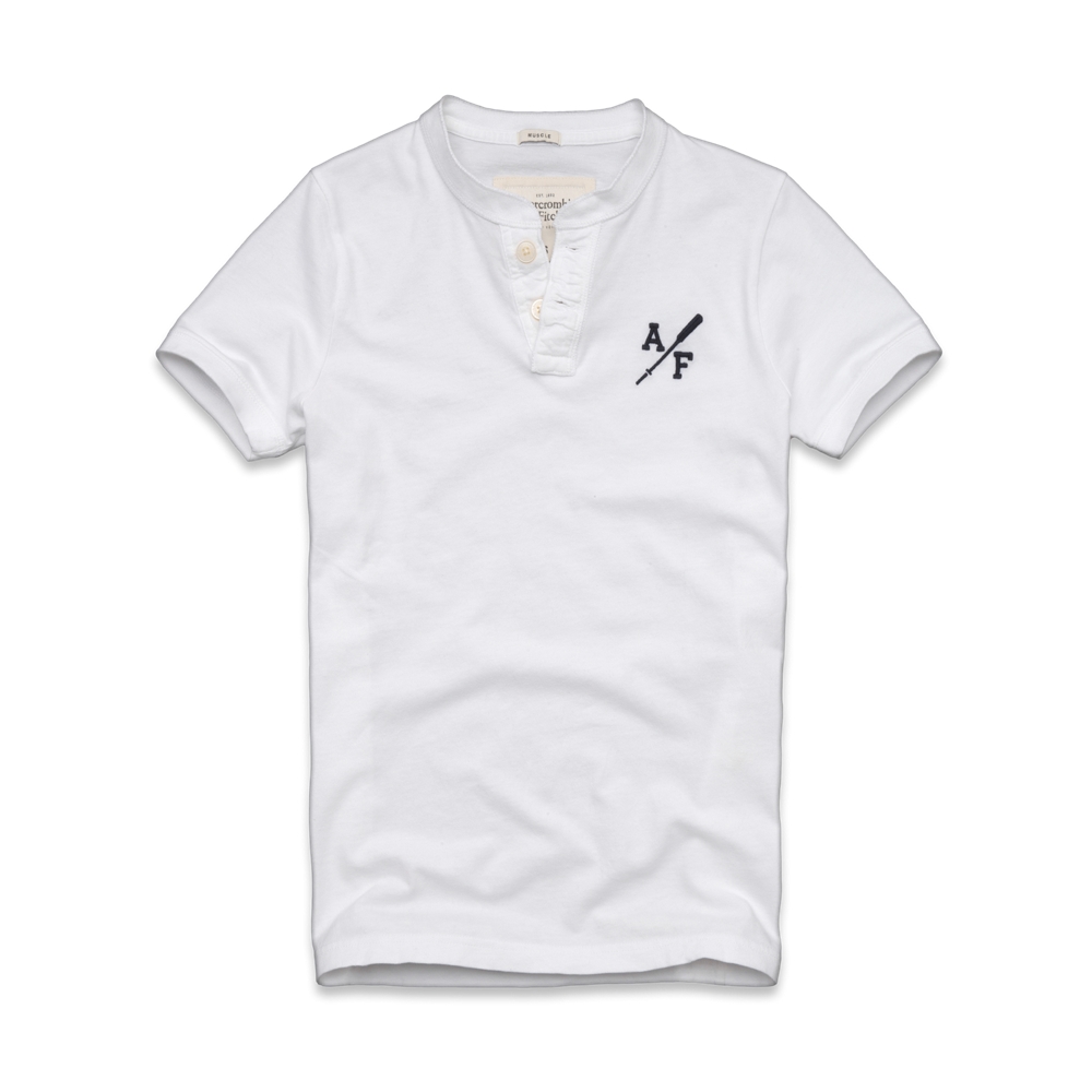 Mens Opalescent River Henley