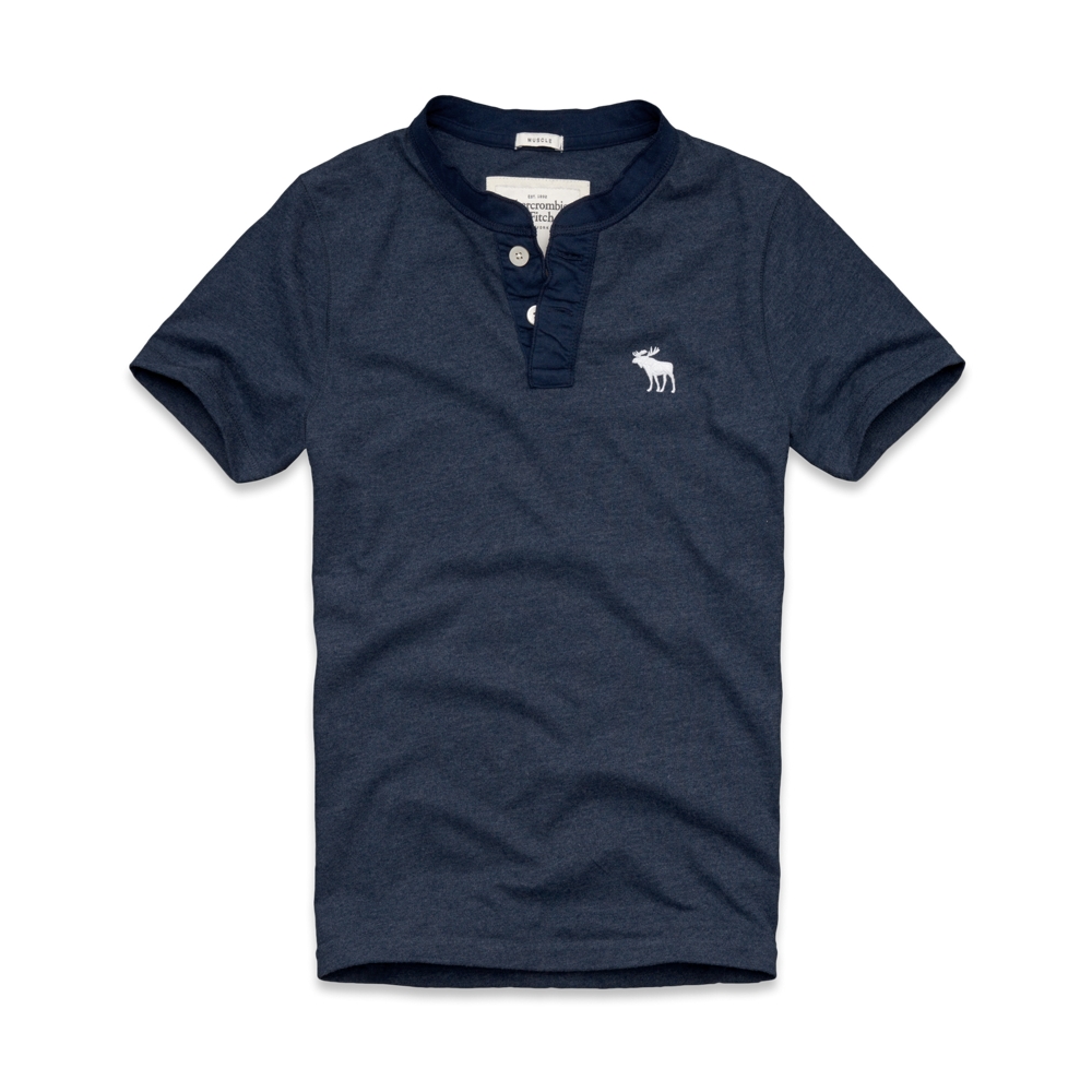 Mens Dickerson Notch Henley