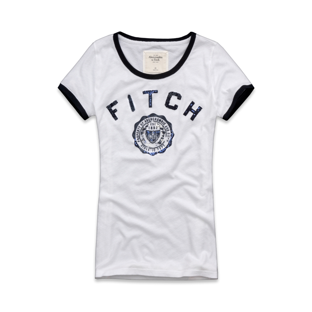 Womens Lizzy Embellished Tee