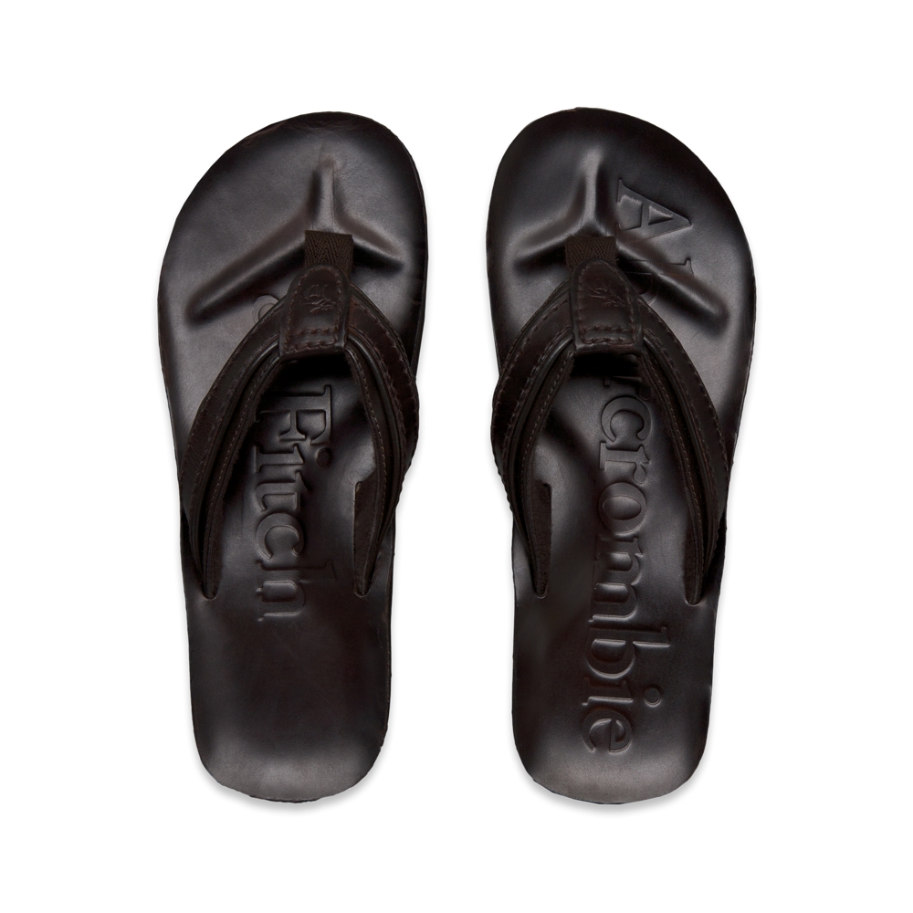Mens Rugged Spring Flip Flops