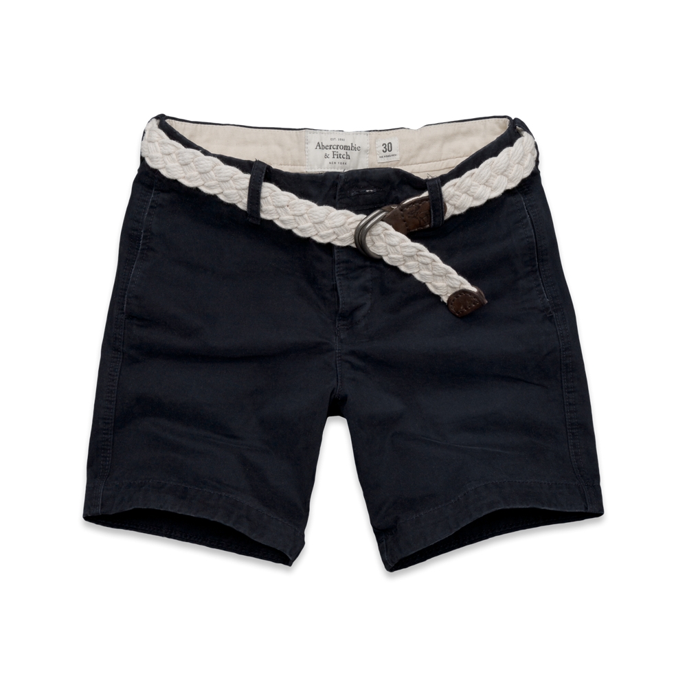 Mens A&F Preppy Fit Shorts