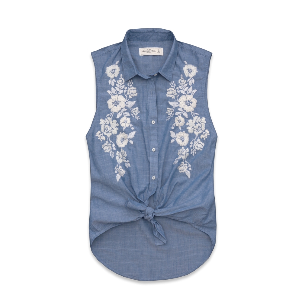 Womens Madeline Chambray Shirt