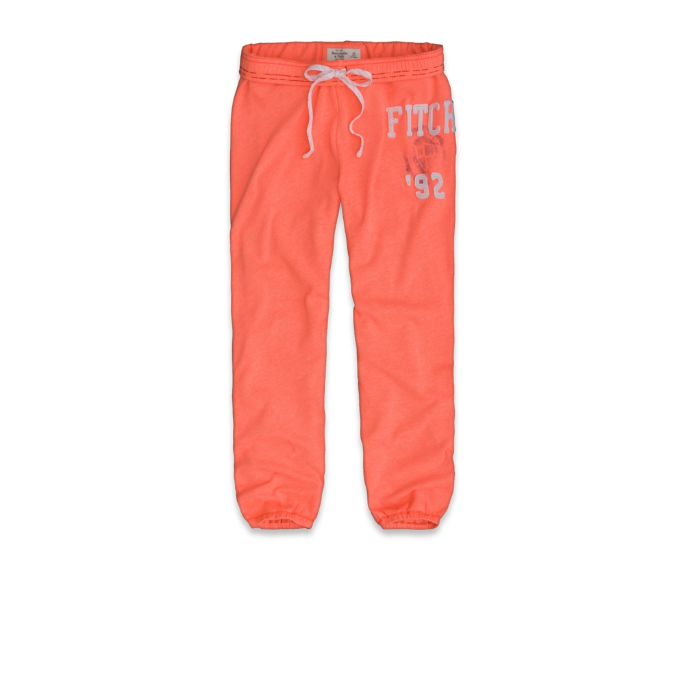 Womens A&F Banded Cropped Sweatpants
