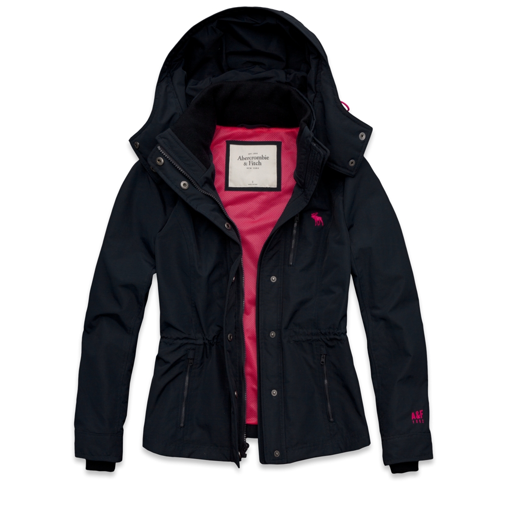 Womens The A&F All-Season Weather Warrior Jacket