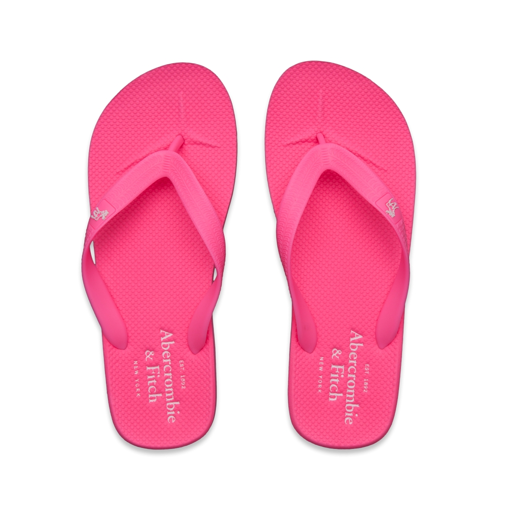 Mens Bold Color Flip Flops