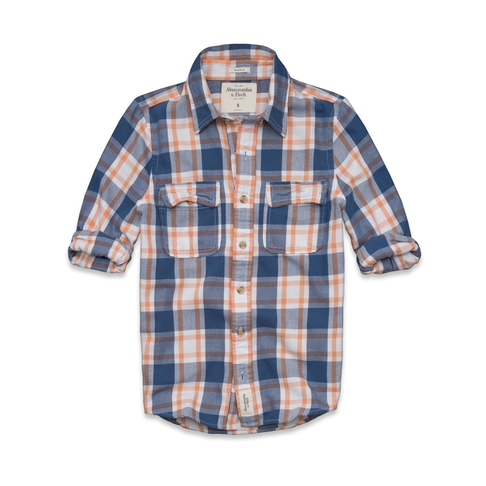 Mens Meacham Lake Twill Shirt