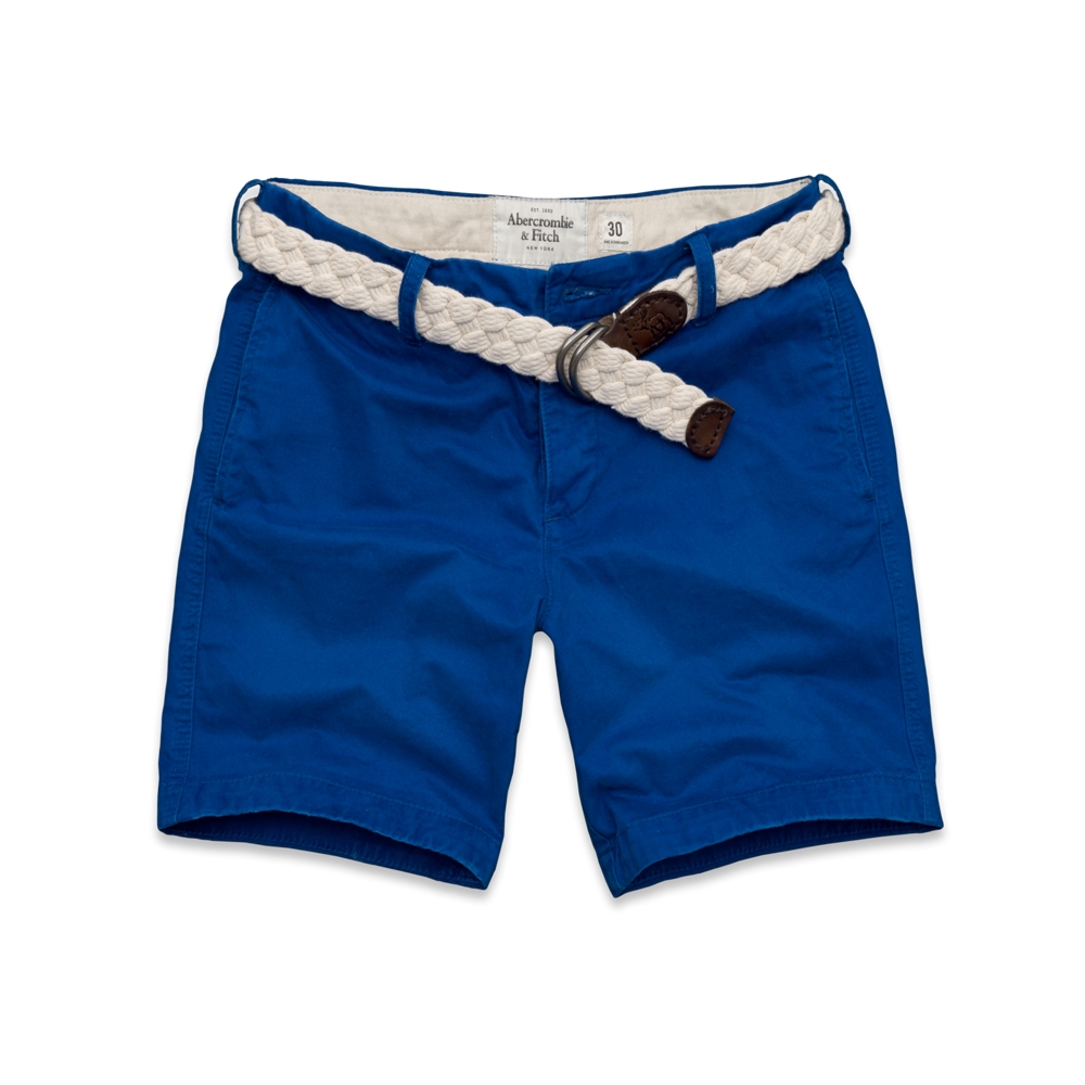 Mens A&F Preppy Fit Shorts