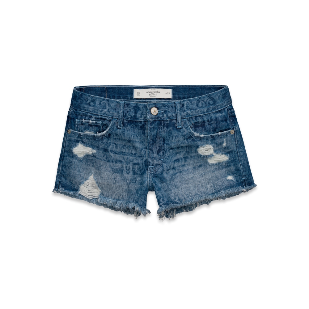 Womens A&F Mid Rise Shorts