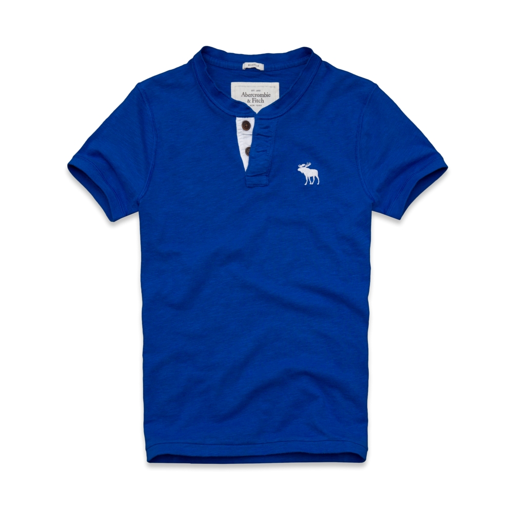 Mens Woodsfall Trail Henley