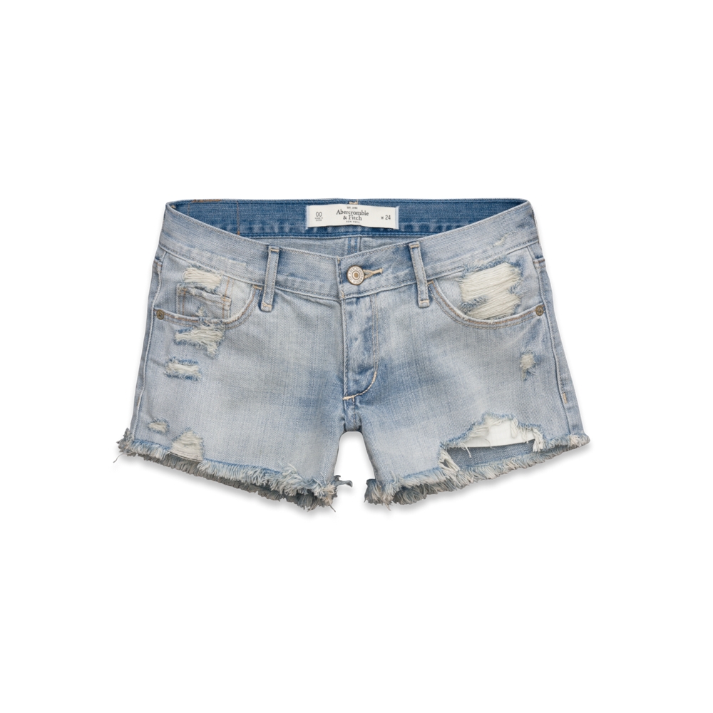 Womens A&F Midi Length Shorts
