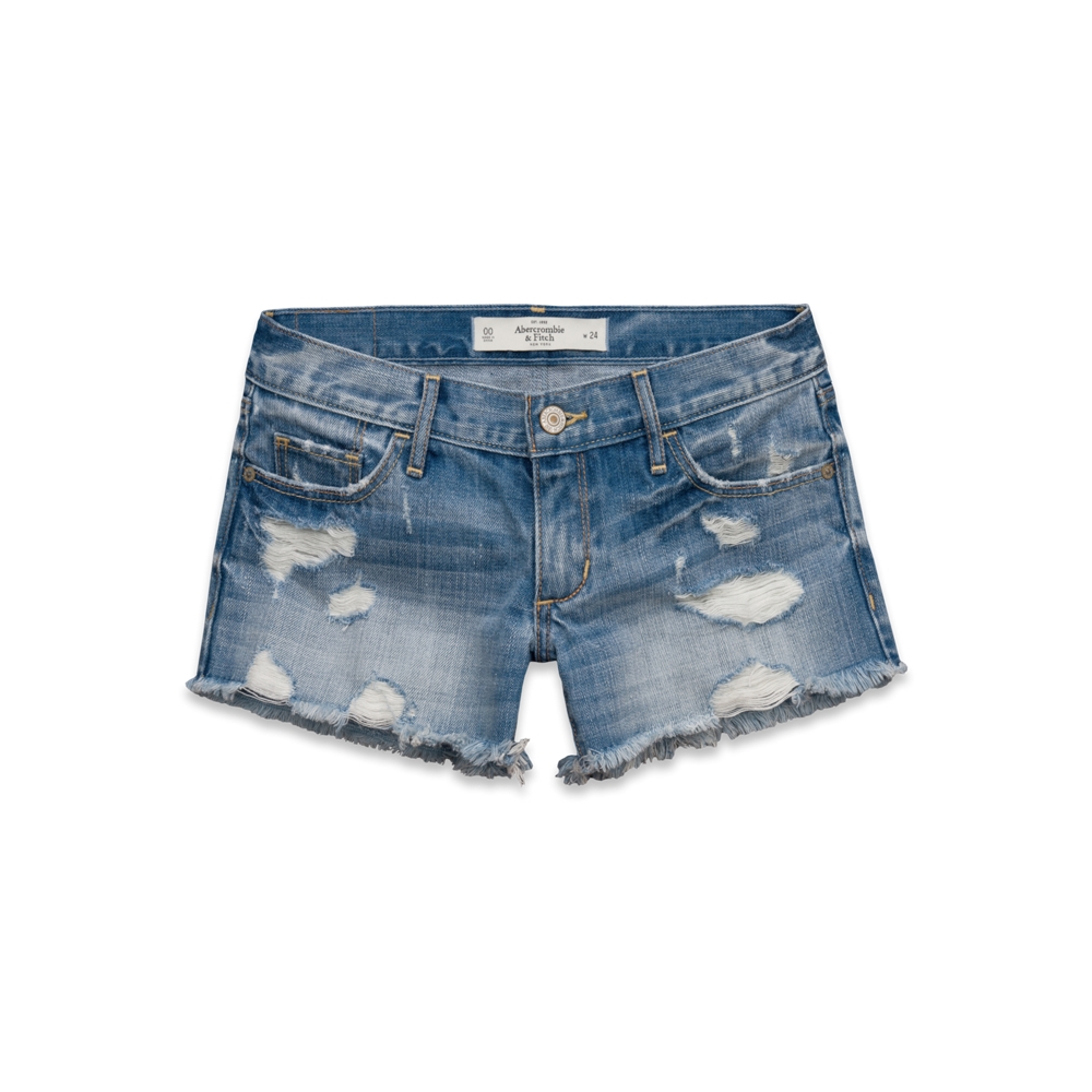 Womens A&F Midi Length Shorts