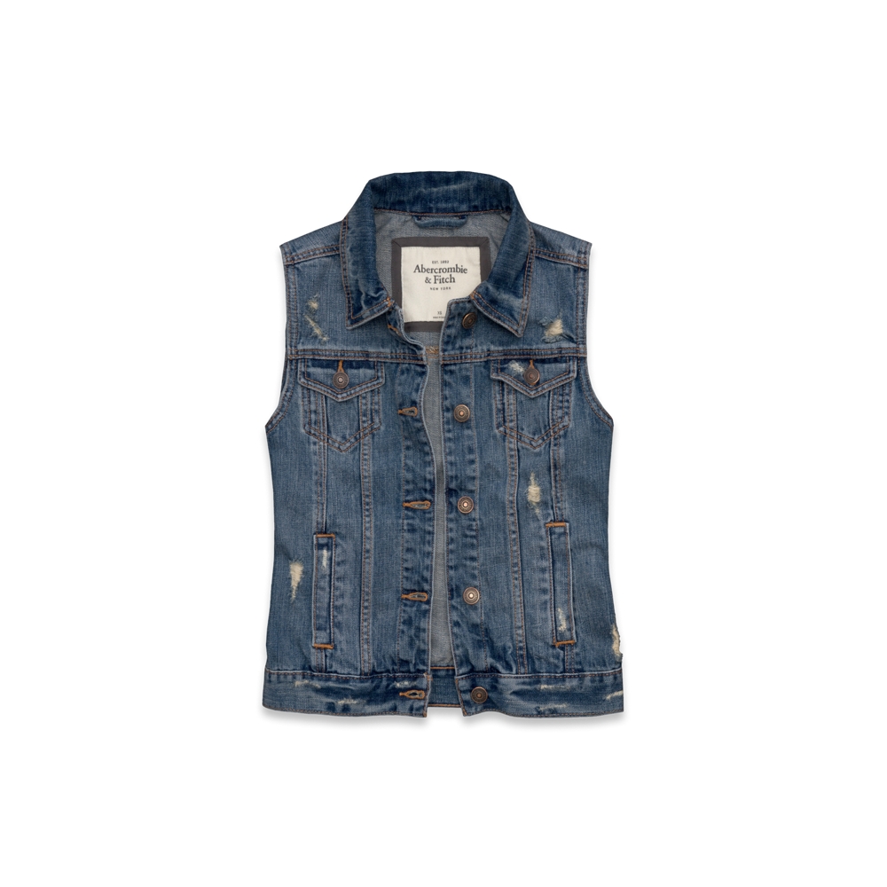 Womens Gillian Denim Vest