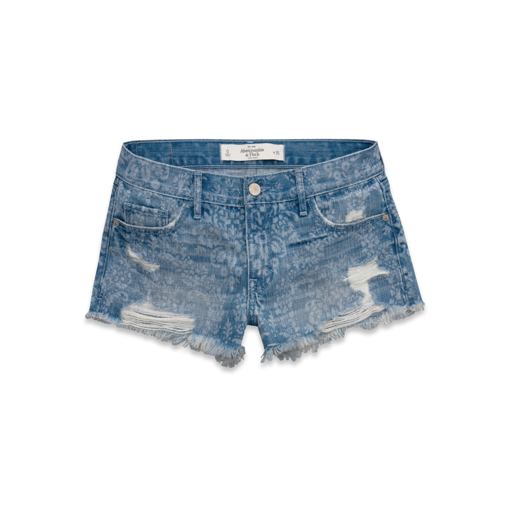 Womens A&F Mid Rise Shorts