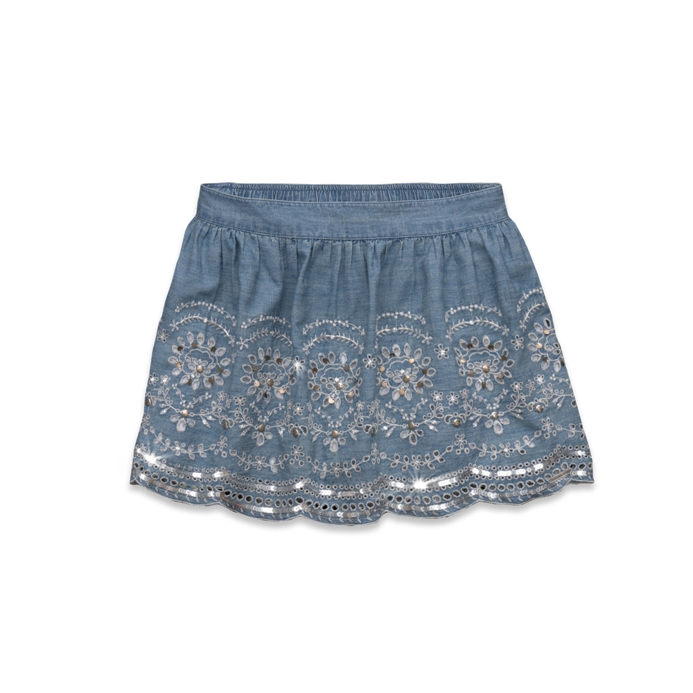 Womens Leigh Shine Skirt