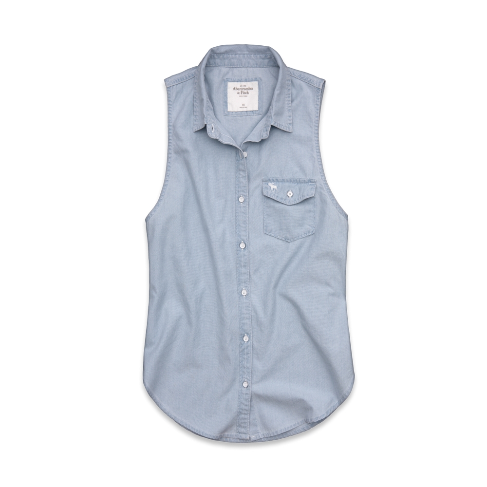 Womens Kaylie Chambray Shirt