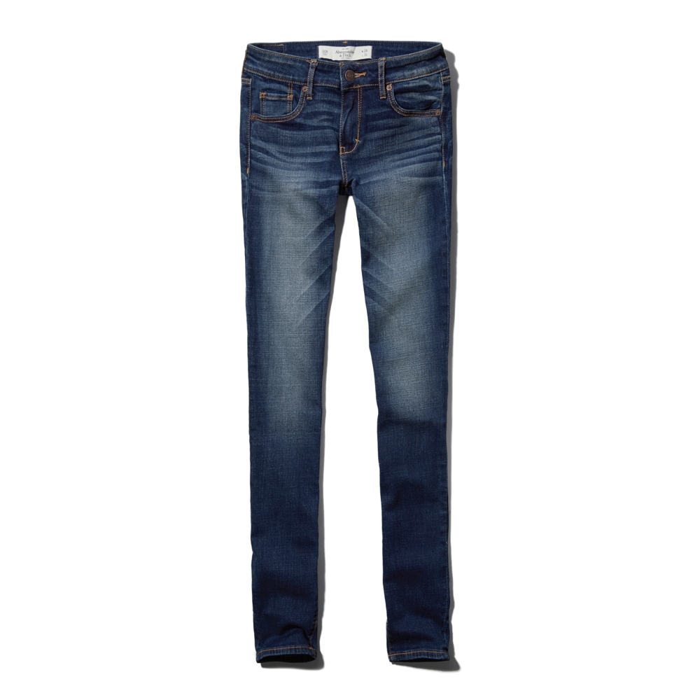 Womens A&F Super Skinny Jeans