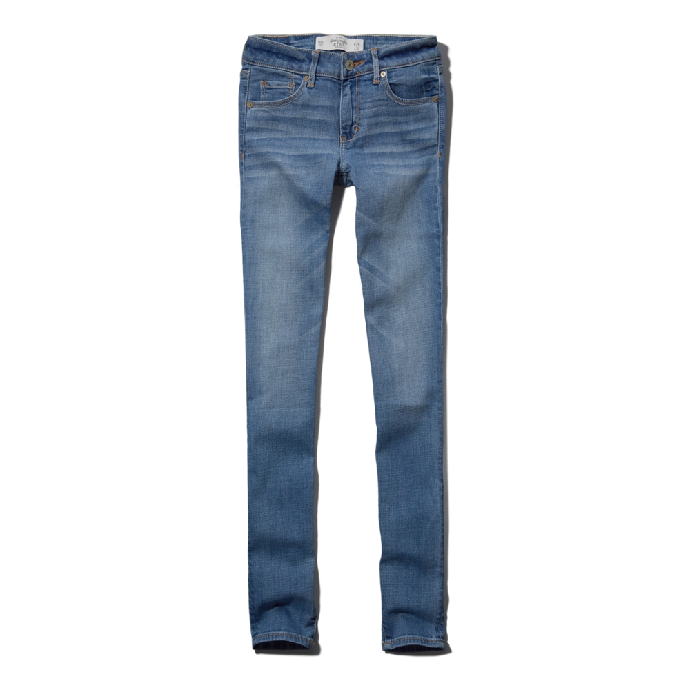 Womens A&F Super Skinny Jeans
