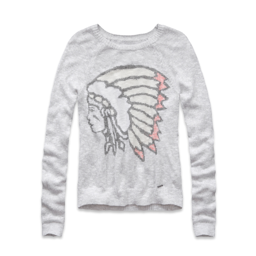 Womens Gwyneth Intarsia Sweater
