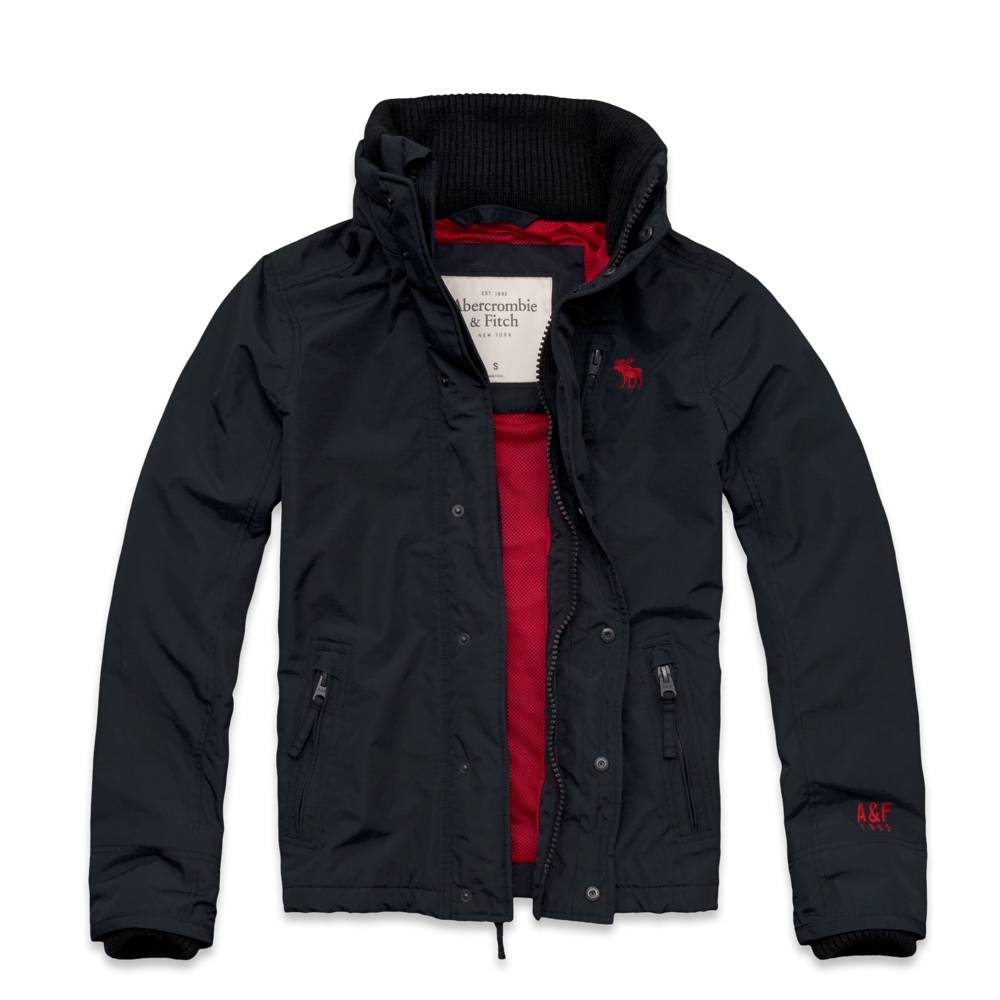 Mens A&F All-Season Weather Warrior Jacket