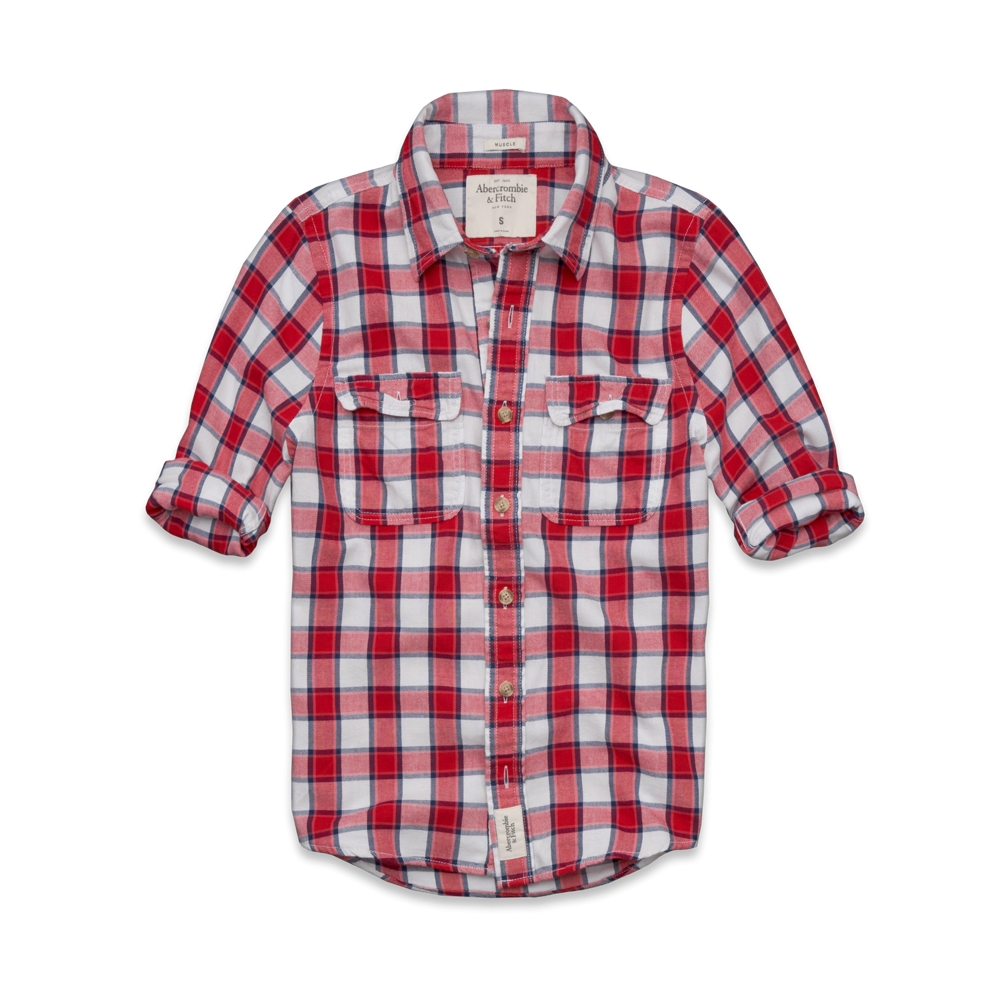Mens Slide Brook Twill Shirt