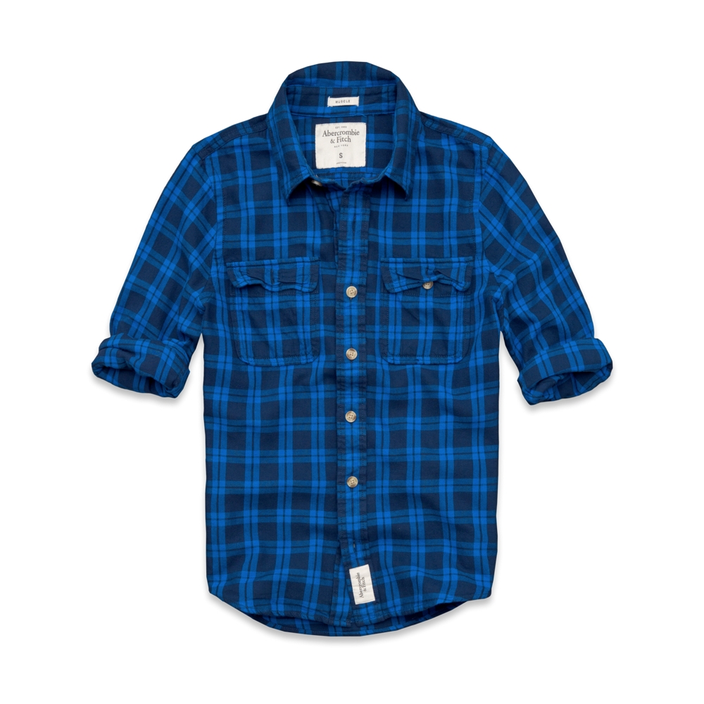 Mens Slide Brook Twill Shirt