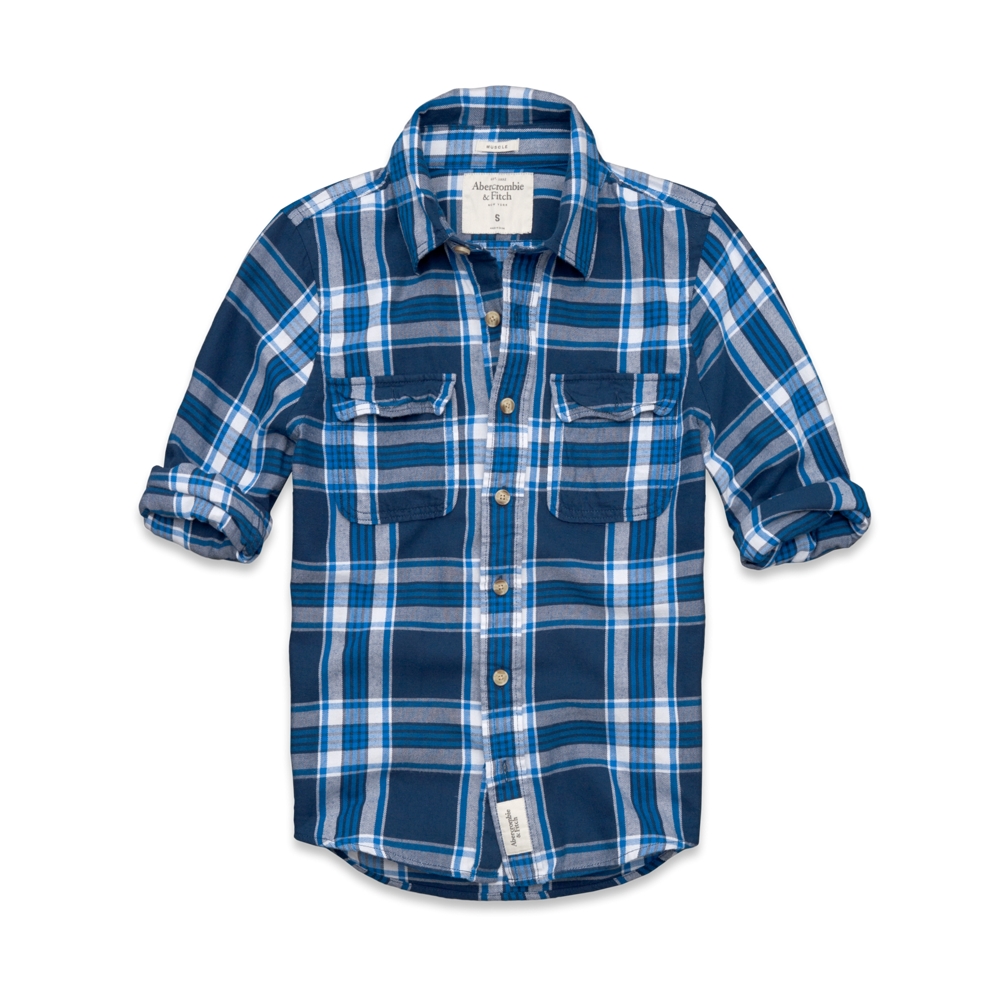 Mens Slide Brook Twill Shirt