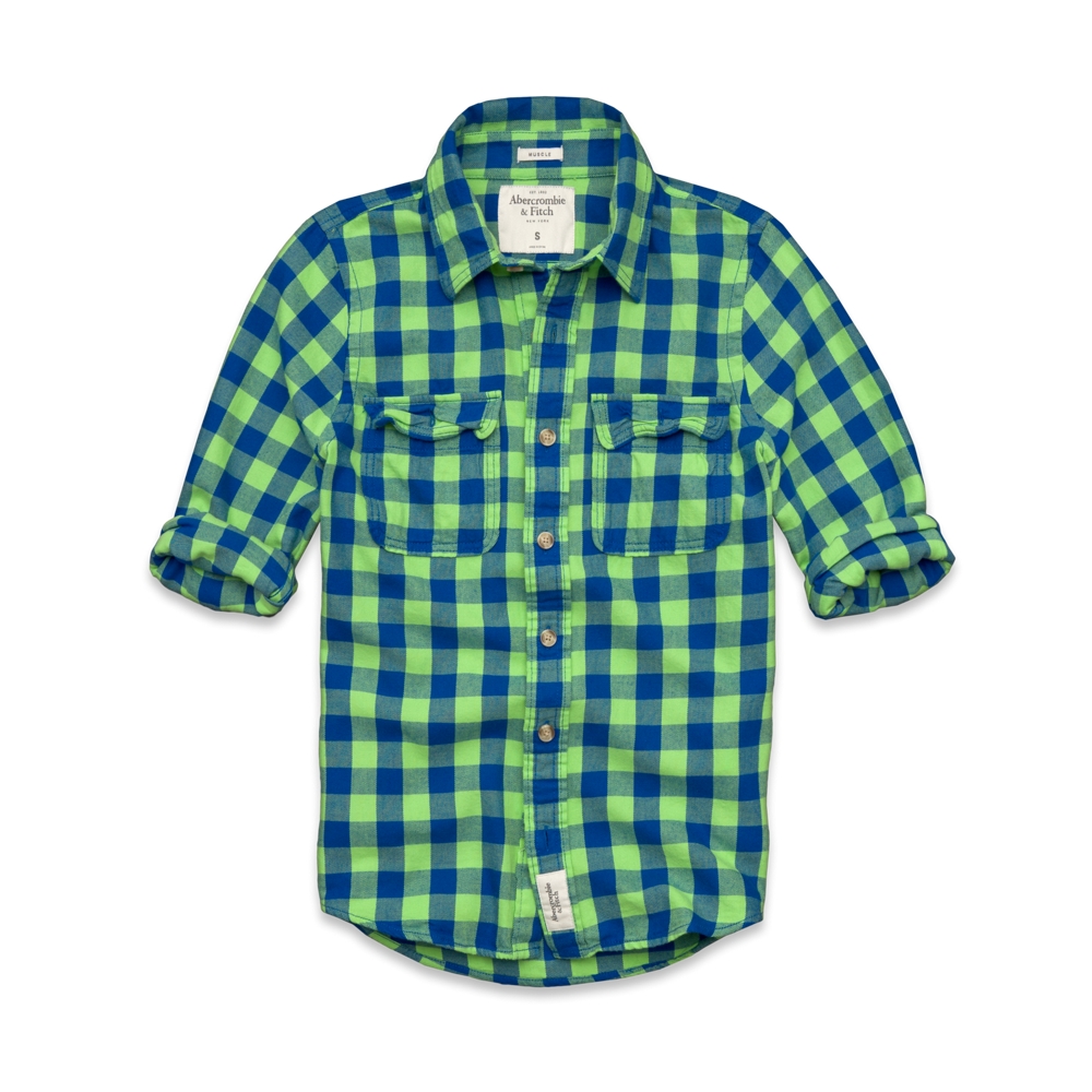 Mens Slide Brook Twill Shirt