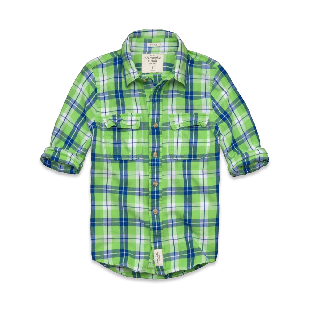 Mens Slide Brook Twill Shirt
