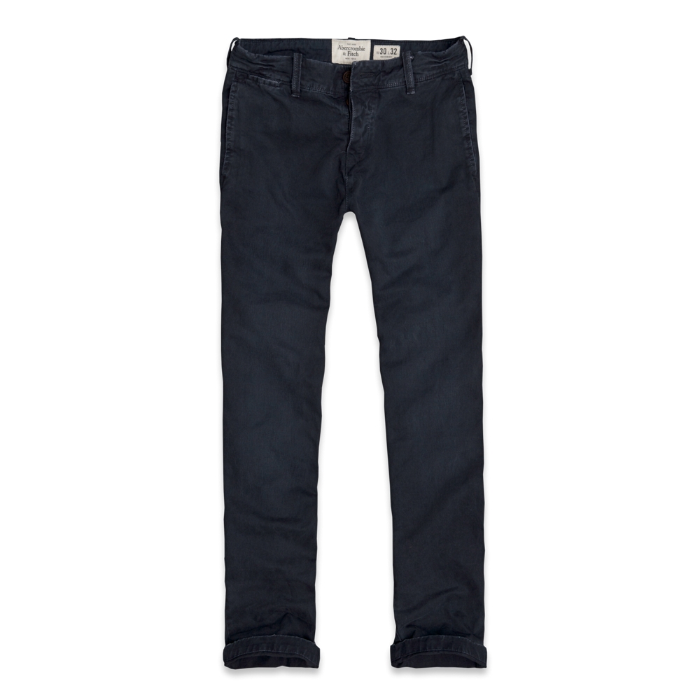 Mens A&F Skinny Chinos