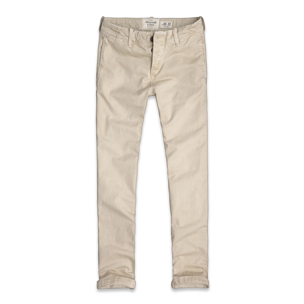 Mens A&F Skinny Chinos