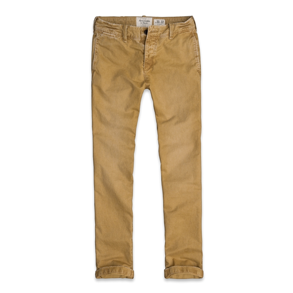 Mens A&F Skinny Chinos