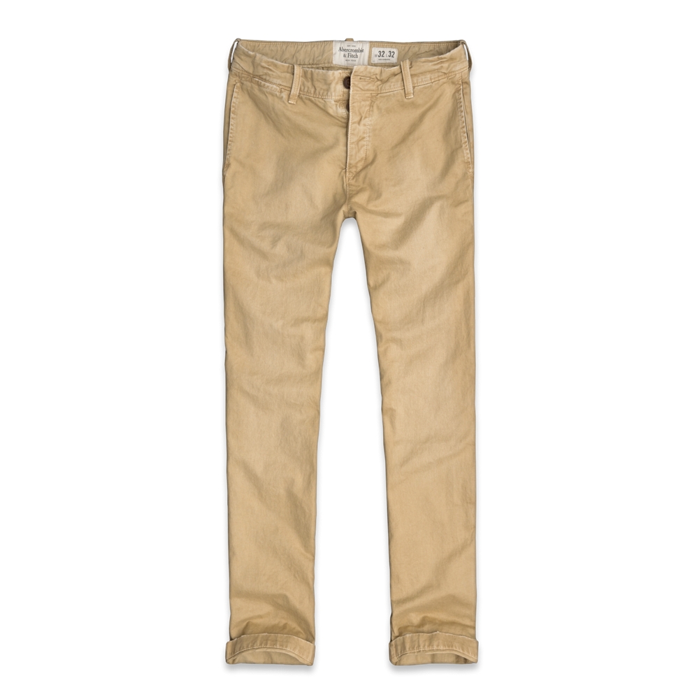Mens A&F Skinny Chinos