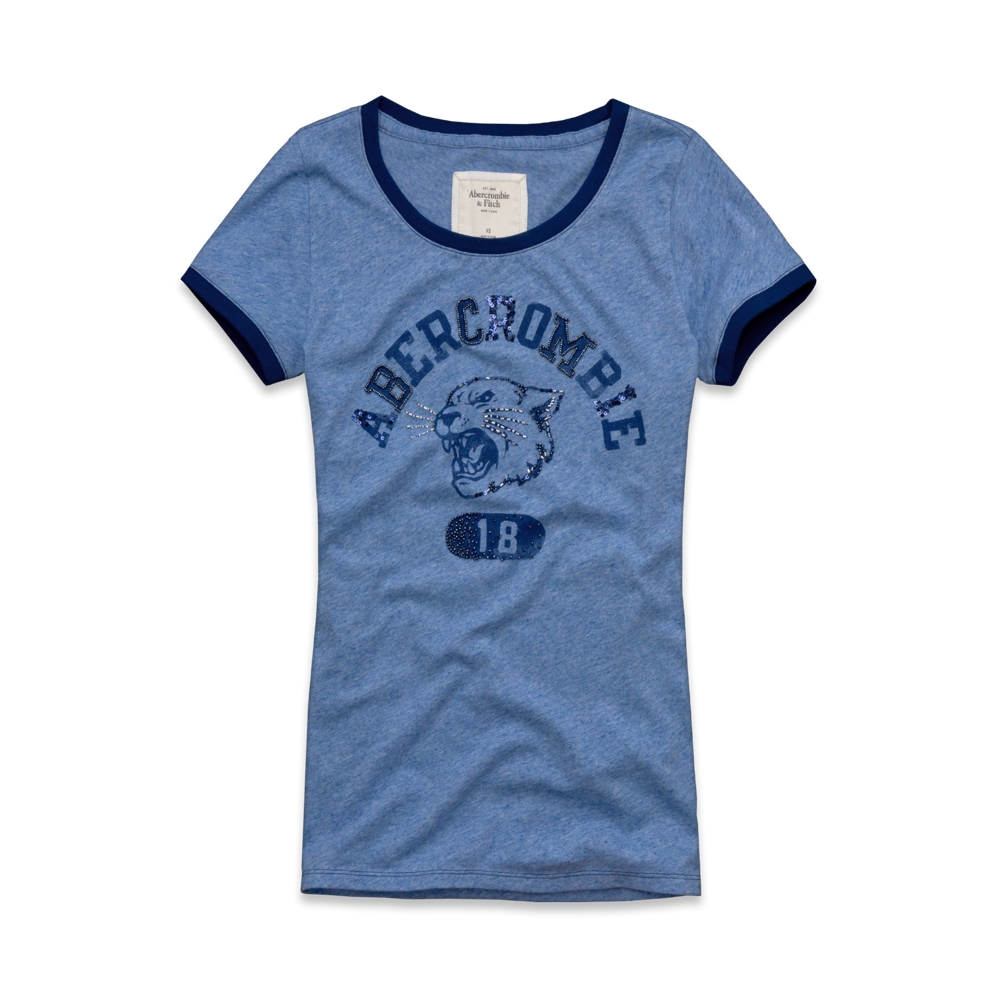 Womens Lizzy Embellished Tee