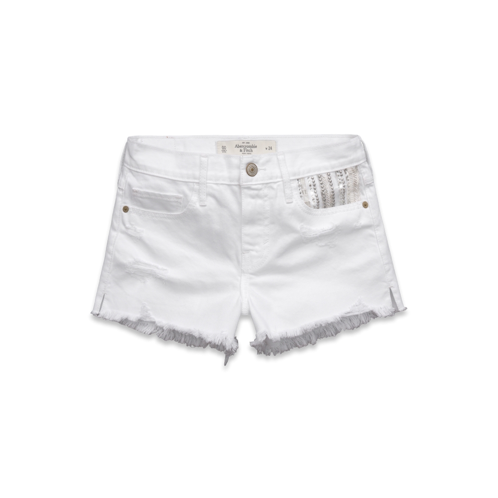 Womens A&F High Rise Shorts
