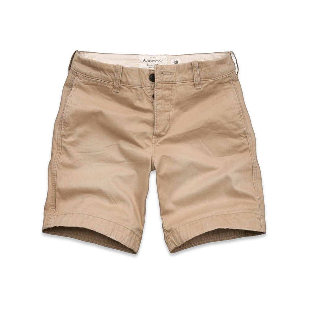 Mens A&F Preppy Fit Shorts